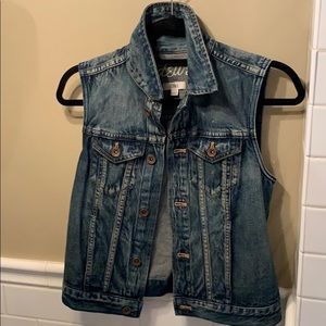 madewell denim vest jean vest